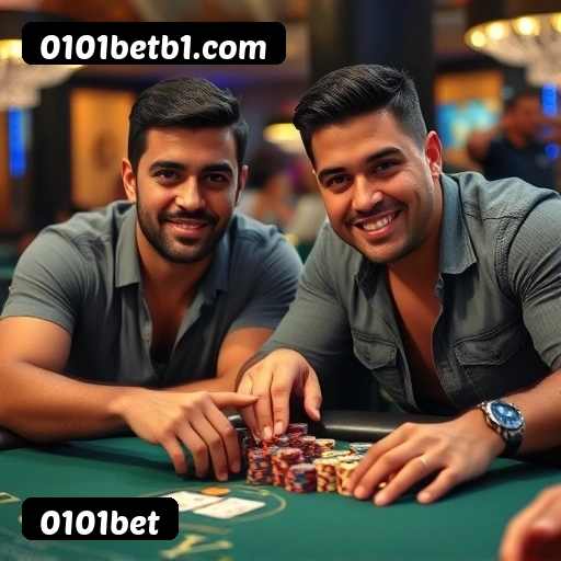 Dealers profissionais da 0101bet